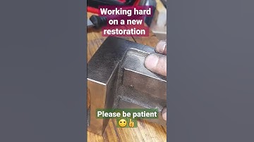 vintage vice restoration continue. #restoration #rusty #metalvice