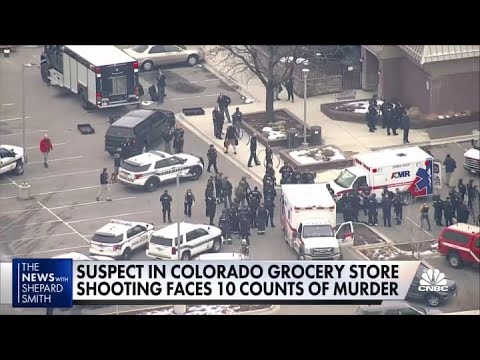 Boulder, Colorado shooting: Suspect faces 10 counts of murder ...