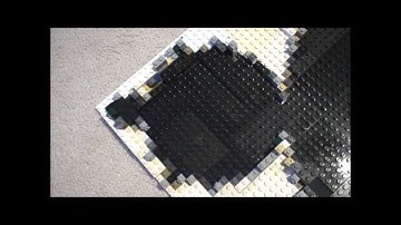 Lego Mandelbrot Mosaic