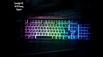 Unboxing The CosmicByte CB-GK-02 Wired Gaming Keyboard