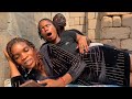 WE ENJOYED AT HER BACK @MrBeast @RuthKadiri247 @markangelcomedy