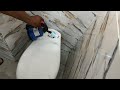 طريقة جيدة قد تنفعك لتركيب مرحاض عصري اذا كان لك نفس المشكل A good way to install a modern toilet