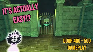 How I Finally Beat Trick or Treat 2025 (Door 400 - 500) | Roblox DOORS Halloween Spotlight