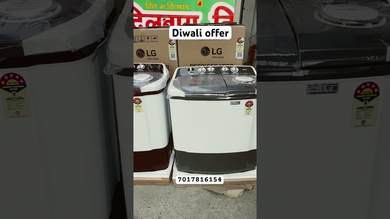 Diwali offer on fridge. Washing machine led tv