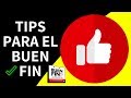 👍 TIPS Y CONSEJOS PARA EL BUEN FIN México (2018) Ofertas y Descuentos