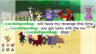 HIGH LADDER SALTY STALL LORDS GET DESTROYED by memes on pokemon showdown !!!!