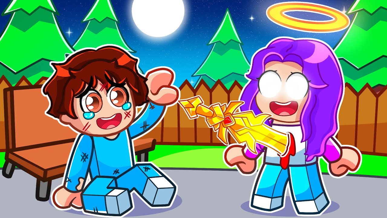 Roblox Snapchat'te KORUYUCU ÖLÜMSÜZ BEBEK Oldum!