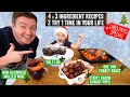 4 x 3 ingredient recipes 2 try 1 time in your life! Christmas Special Ep 20