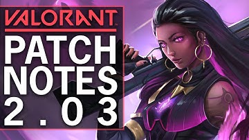 Reyna Nerf & Stinger, Frenzy, Marshal Changes | VALORANT Patch 2.03 - Deutsch