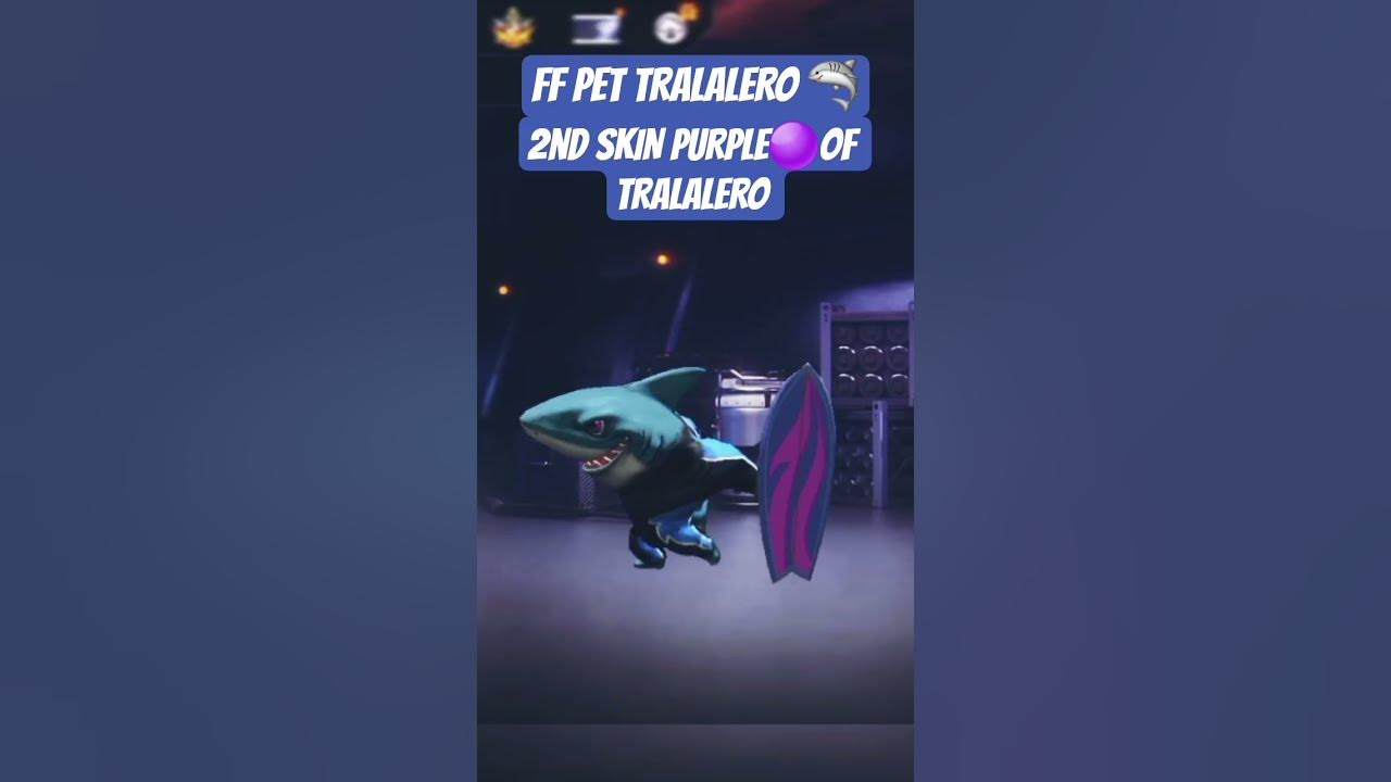 #📢WATCH TILL END FF TRALALERO TRALALA 🦈PET SHARK SKIN BRAINROT ANIMAL ...