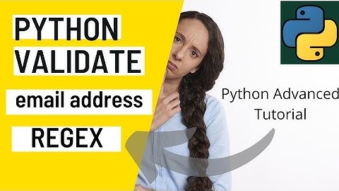 Email Validation Program in Python help by String and Regex | python 3 | Python Project Part 1