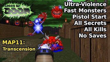 Speed of Doom - MAP11: Transcension (Fast Ultra-Violence 100%)