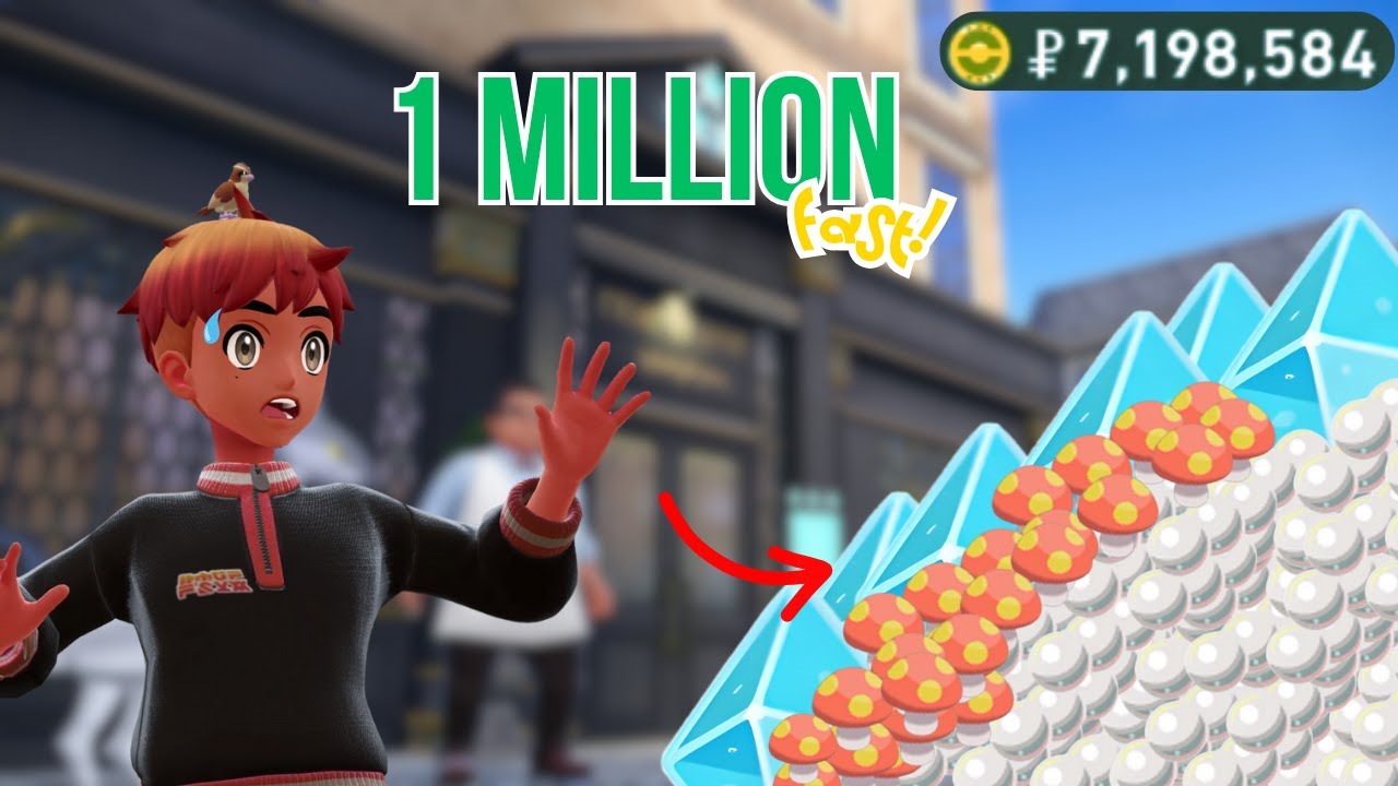 How to Make 1 Million Pokedollars FAST in Pokemon ZA (Le Wow Method ...