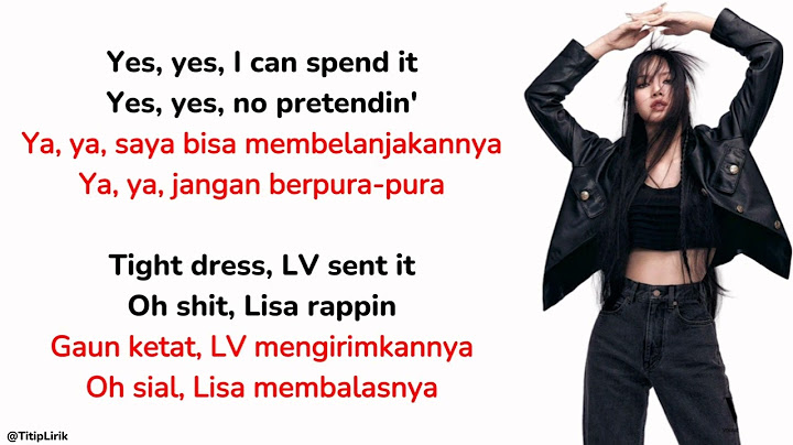 Lirik ROCKSTAR - LISA dan Terjemahannya