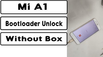 Mi A1 Bootloader Unlock Without Box Dongle