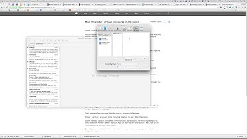 How to add an HTML email signature in Mac Mail on OS X Yosemite