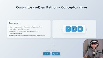 Sets - Conjuntos en Python