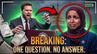 JD Vance Asked Ilhan Omar ONE Question About America on the Senate Floor—10 Seconds Silence Followed