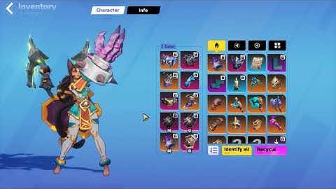 ghost blade einherjar Erika showcase (Torchlight Infinite)