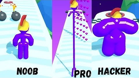 tall man run Noob vs Pro vs hacker all max level gameplay 🤩#androidgames