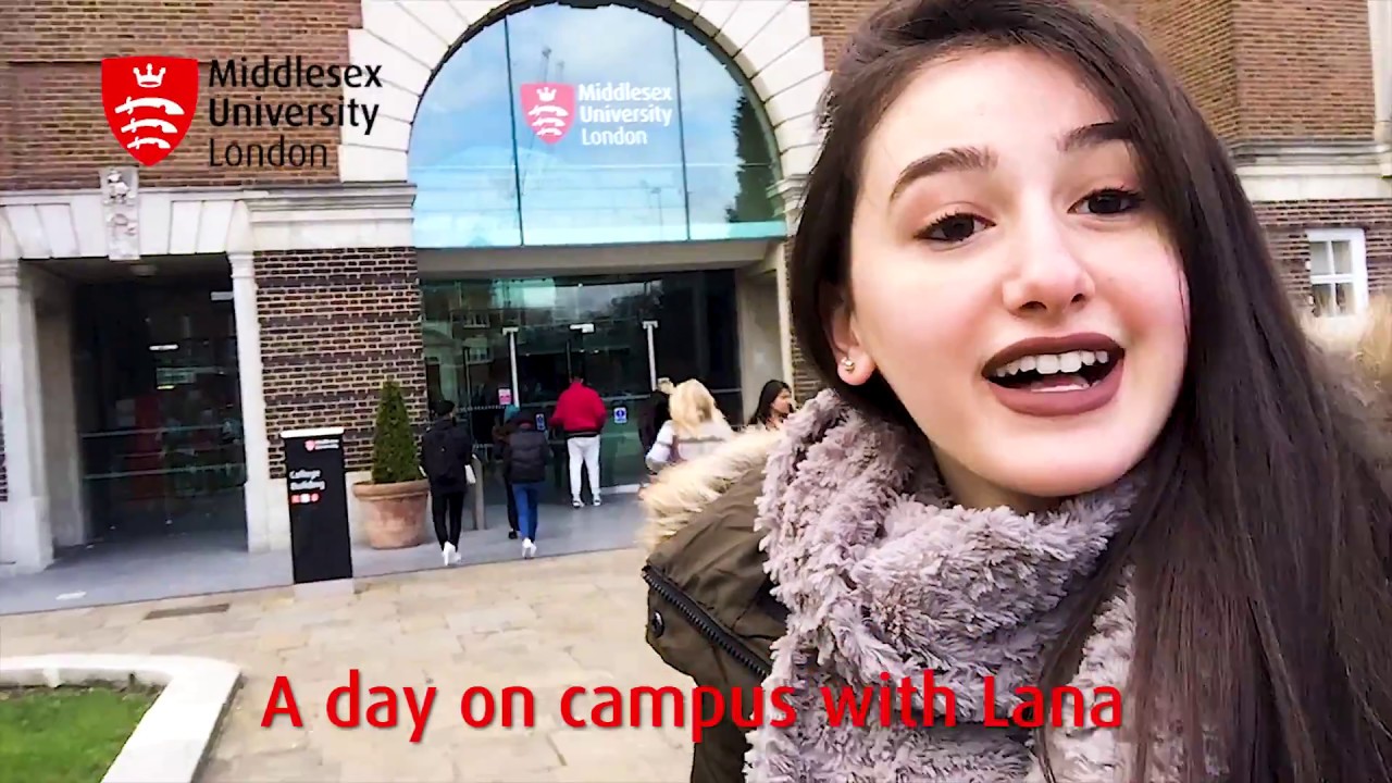 A Day on Campus with Lana | Middlesex University - YouTube