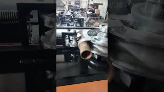 Pipe bending machine #DIYIndustrial #FactoryEquipment #MetalPipe #ironworkers #pipemachine