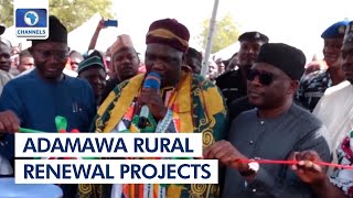 Gov  Fintiri Commissions 3.55km Of Roads, Flags Off Construction Of Another
