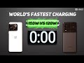 OnePlus 10T vs iQOO 9T fast charging test: which phone charges the fastest?