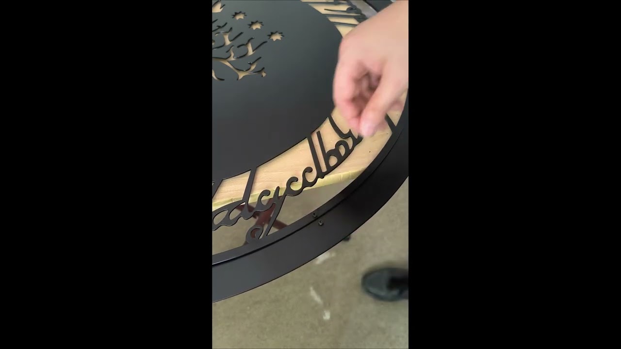 Metal Wall Art Installation