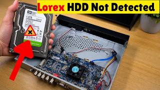 HDD Not Detected on Lorex DVR? Real Fix in 2 Minutes (No Signal Issue Solved)