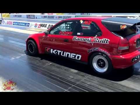 Race Car Goes Airborne Lands On Tires Race Car Goes Airborne Lands On Tires