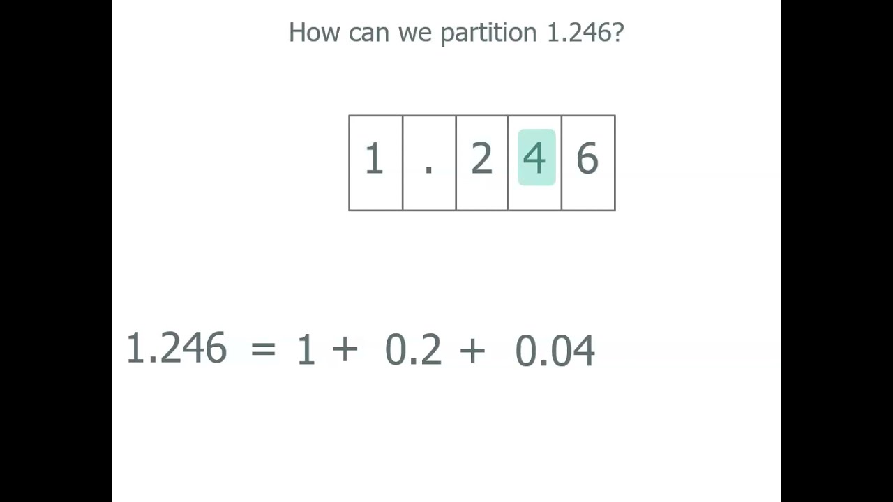 how-to-partition-numbers-with-decimals-decimals-mathspace-youtube