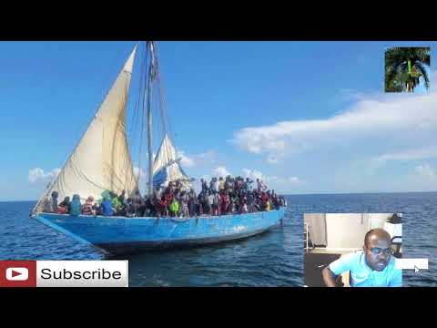 Coast guard met lapat sou 150 Haitiens non ti bato byen chaje tou pre Miami