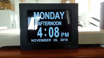 More In The Description American Lifetime Newest Version Day Clock Extra Large Impaired Vision...
