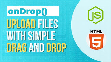 Drag and Drop files from Desktop to Web APP. I have done that with pure HTML/JS/CSS. (Clean/Simple)