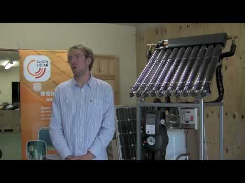 gallon Intrekking Graden Celsius Solar thermal panels with a combi boiler - YouTube