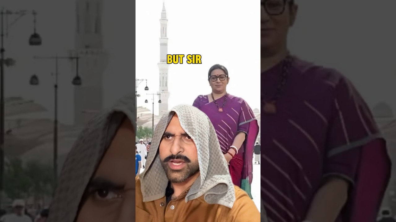 MELTDOWN On Smriti Irani Medina Trip | #shorts