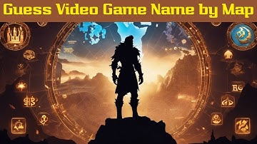 Guess Video Game by Maps | Video Game Quiz | 90% Gamers will Fails to Answer | @QuizBlitz_