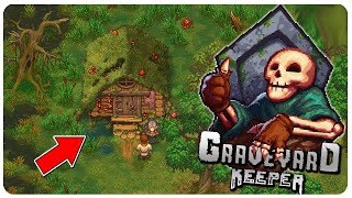 graveyard keeper how to unlock alchemy and where to find the witches house