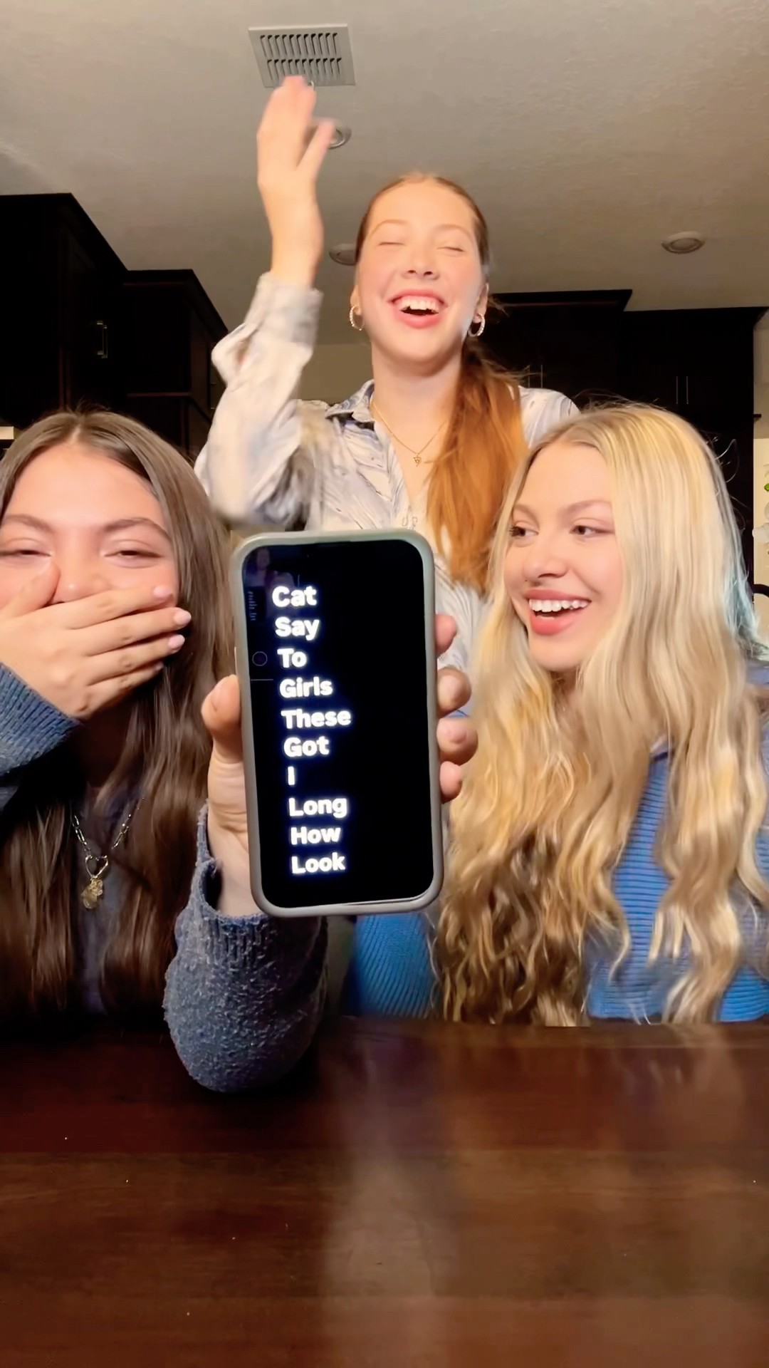 HILARIOUS WORD PRANK on my SISTERS… ??? | Triple Charm #Shorts
