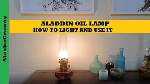 Aladdin Lamp How to Light and Use Aladdin Mantle Oil Lamp Lantern