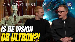 How Much Ultron Is In THIS Vision!  Paul Bettany Talks VisionQuest!