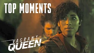 VAGRANT QUEEN | Elida And Amae Kiss | Season 1 Episode 9 | SYFY