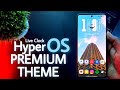 HyperOS + Miui 14 Premium Theme For Any Xiaomi Device's | New Live Home &amp; Lock Theme | #hyperos