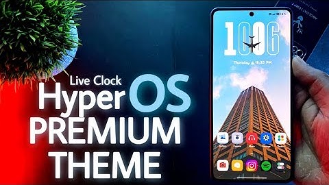 HyperOS + Miui 14 Premium Theme For Any Xiaomi Device