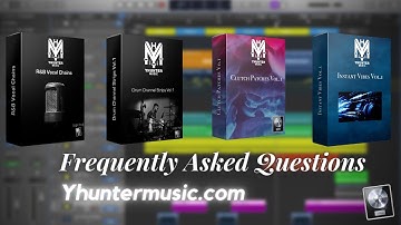 Logic Pro X 10.5 (FAQ