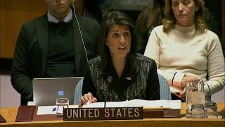 Remarks at an Emergency UN Security Council Briefing on Iran