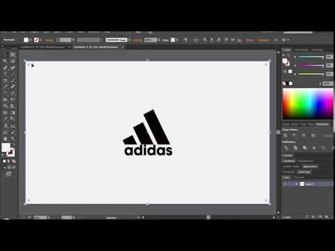 Adidas Logo Design Process In Adobe Illustrator