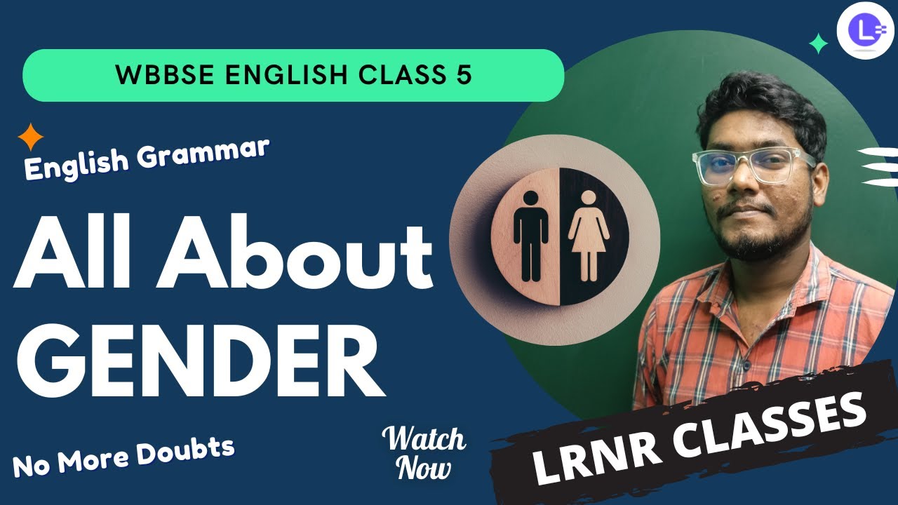 Noun Gender Change in English Grammar LRNR Classes YouTube