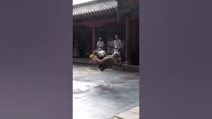 Kung Fu Monk Performing ｜Shaolin Kung Fu - DayDayNews